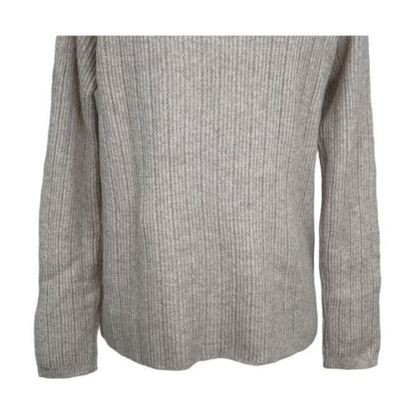 BB Dakota Tan Knit Slit Sleeve Sweater S – Fall Neutral - Picture 7 of 9